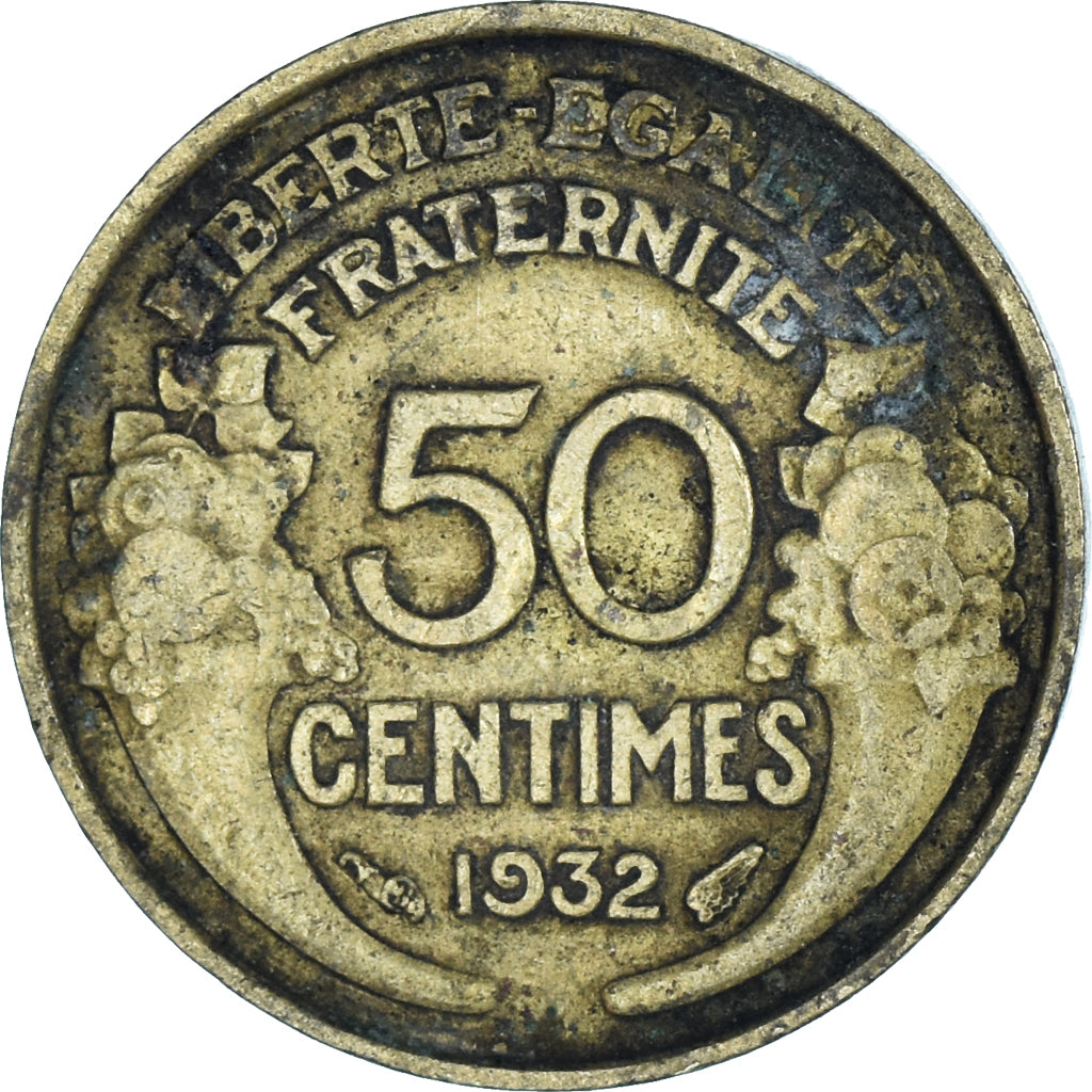 Moneta, Francia, 50 Centimes, 1932