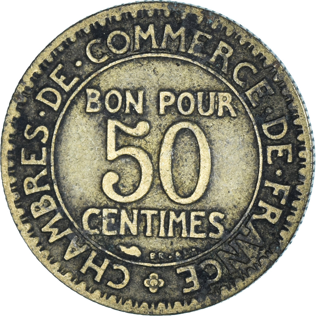 Moneta, Francja, 50 Centimes, 1922