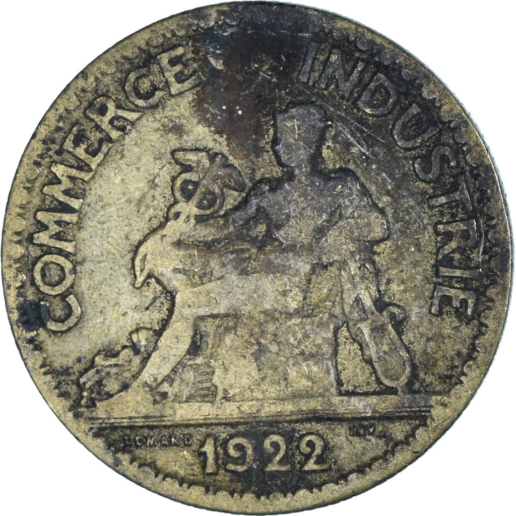Moneta, Francja, 50 Centimes, 1922