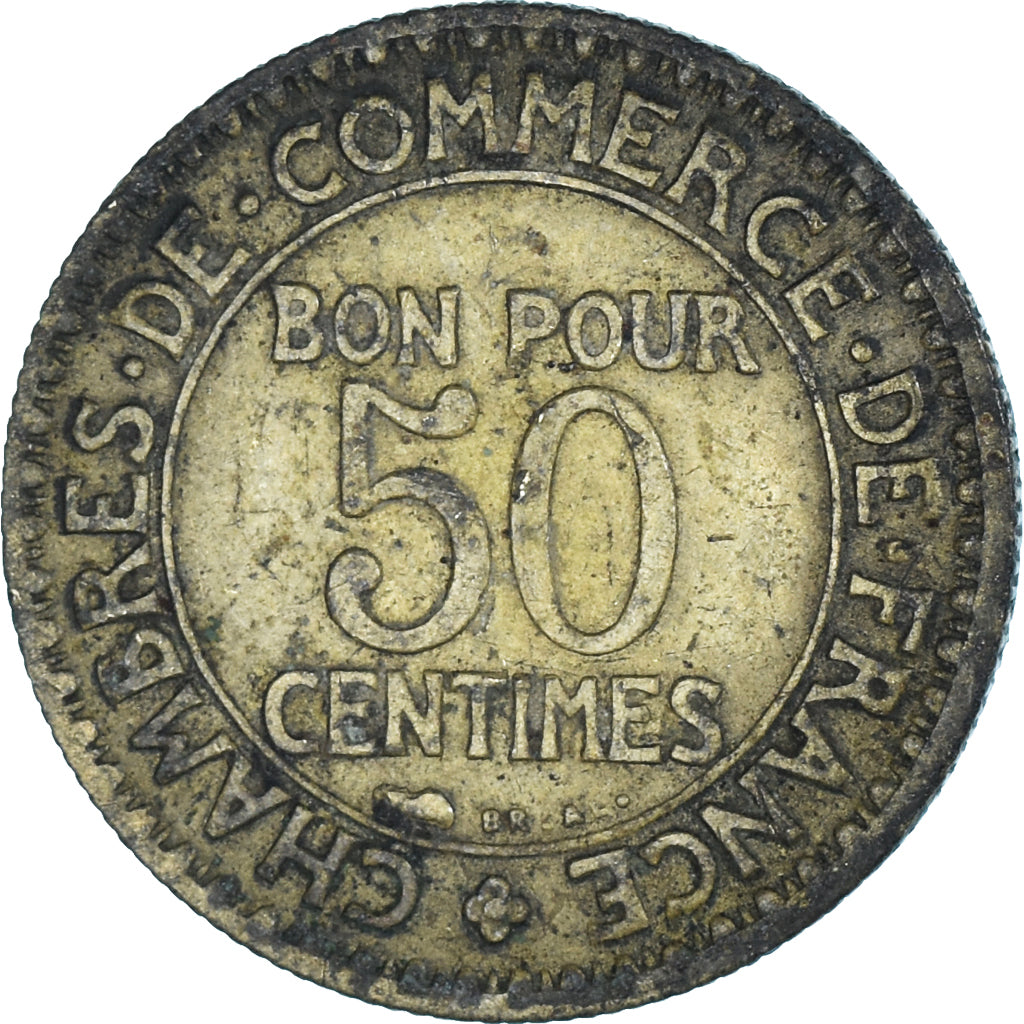 Coin, France, 50 Centimes, 1923