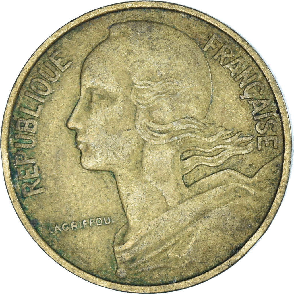Coin, France, 10 Centimes, 1967