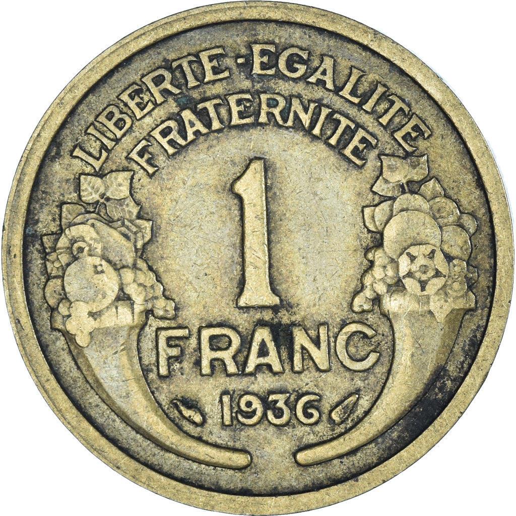 Coin, France, Franc, 1936