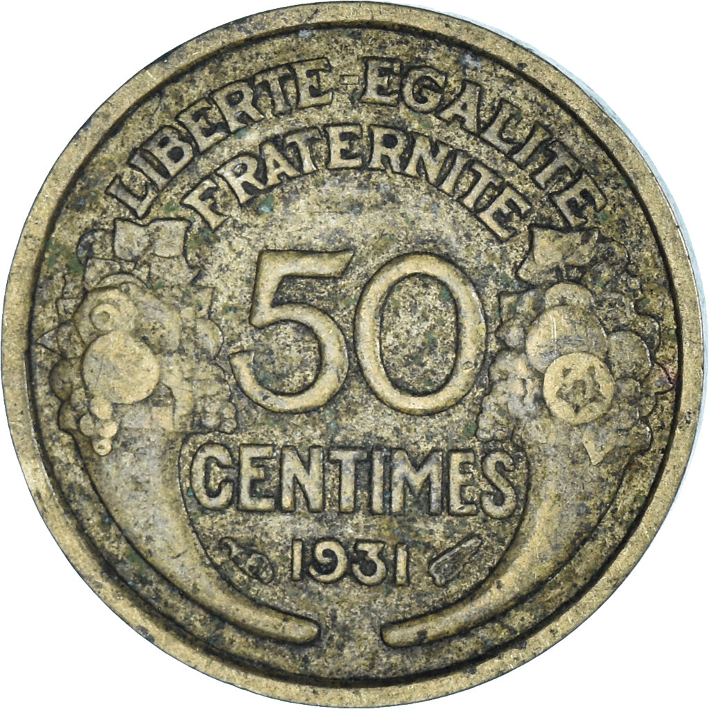 Coin, France, 50 Centimes, 1931