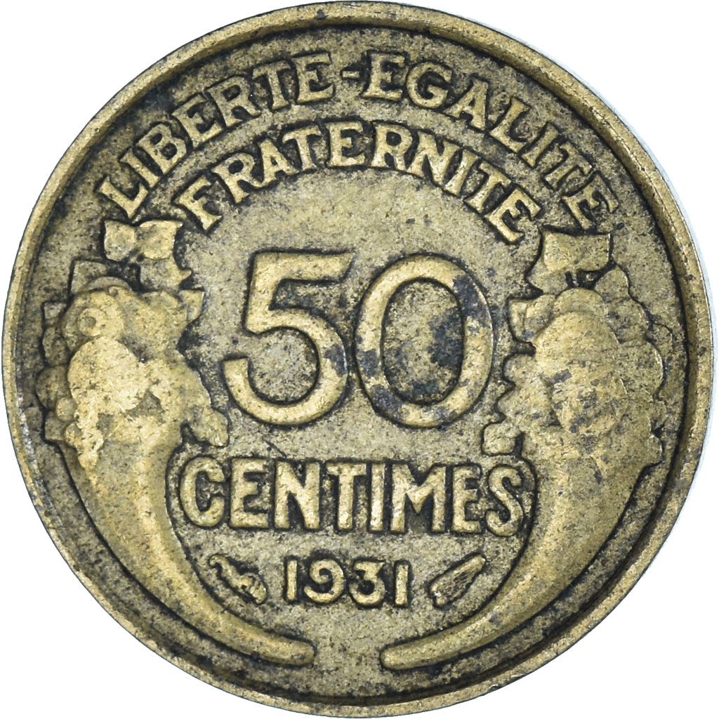 Coin, France, 50 Centimes, 1931