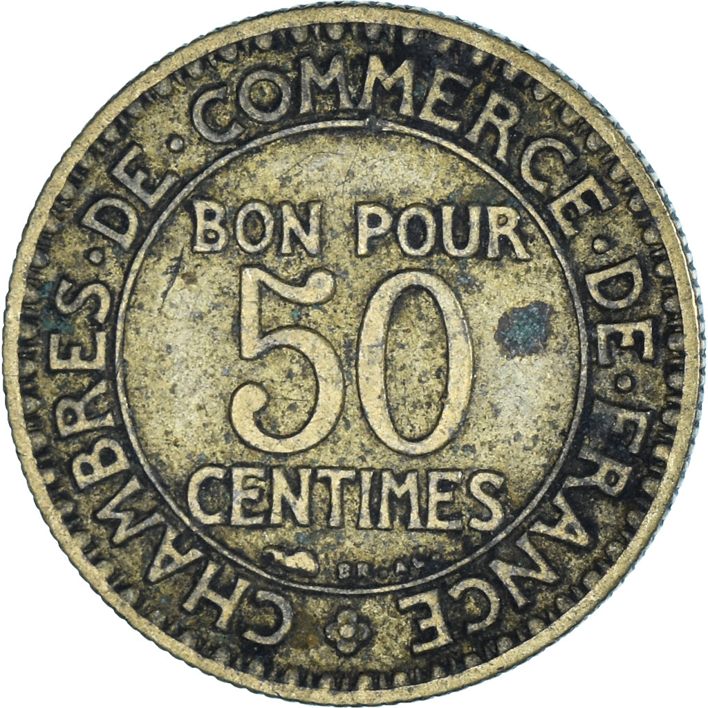Moneta, Francia, 50 Centimes, 1922