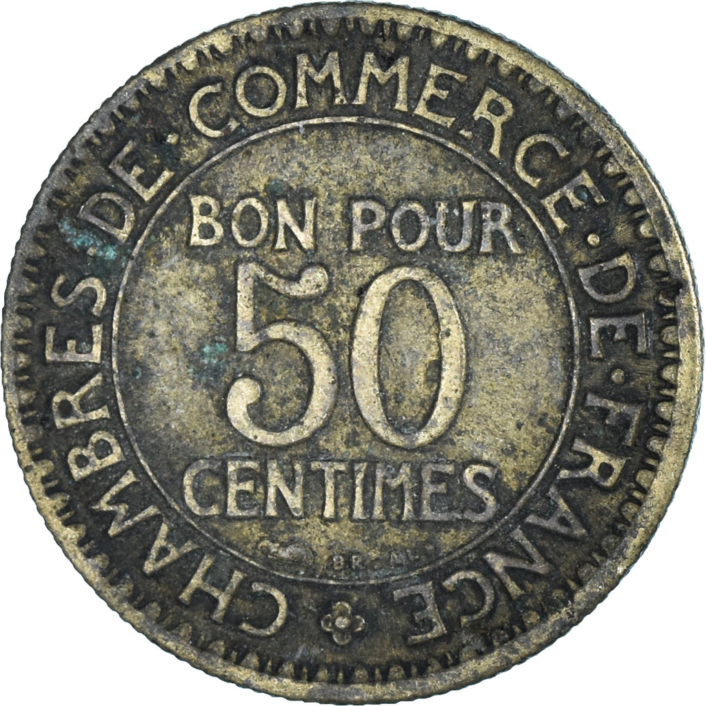 Coin, France, 50 Centimes, 1922
