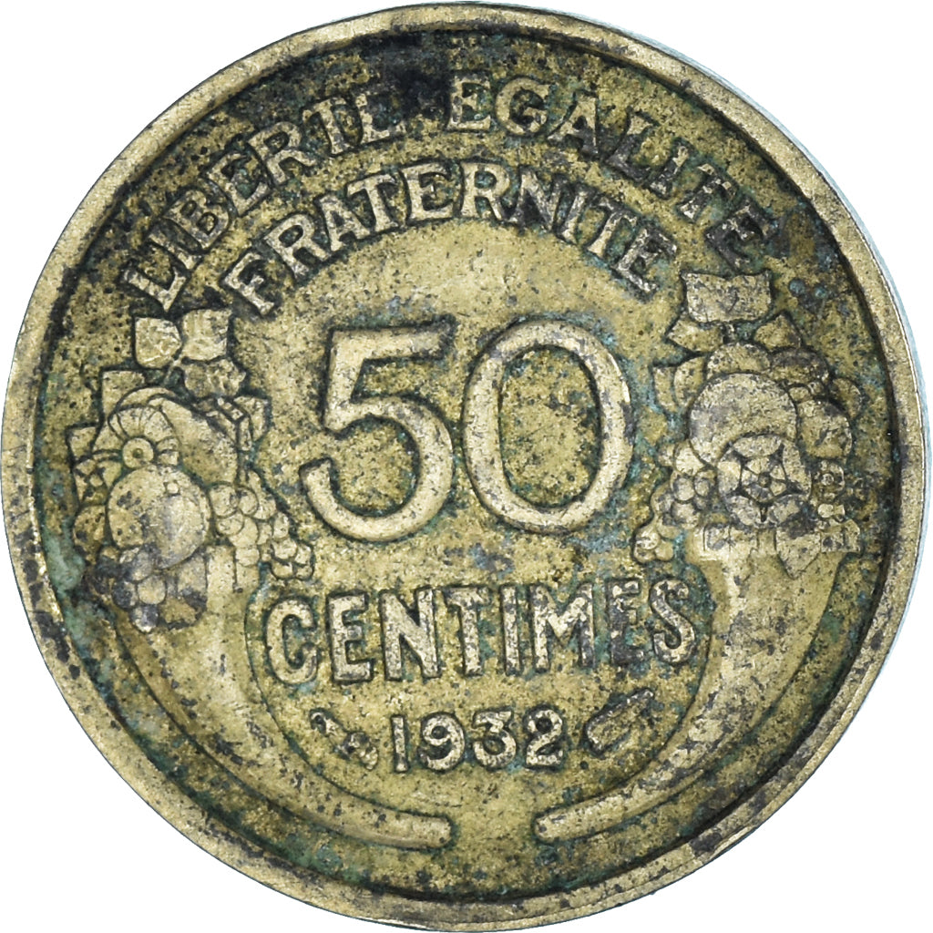 Moneta, Francia, 50 Centimes, 1932