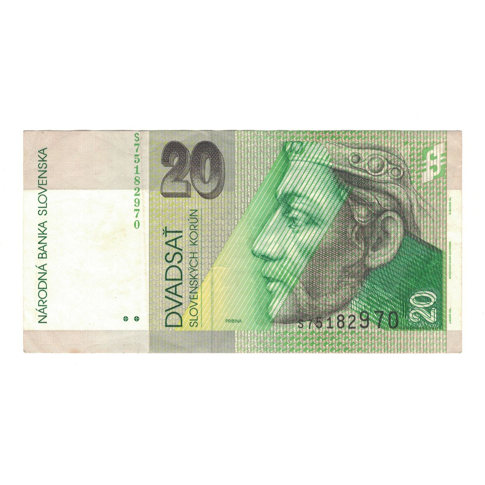 Banknote, Slovakia, 20 Korun, 2004, 2004-09-06, KM:20f, AU(50-53)