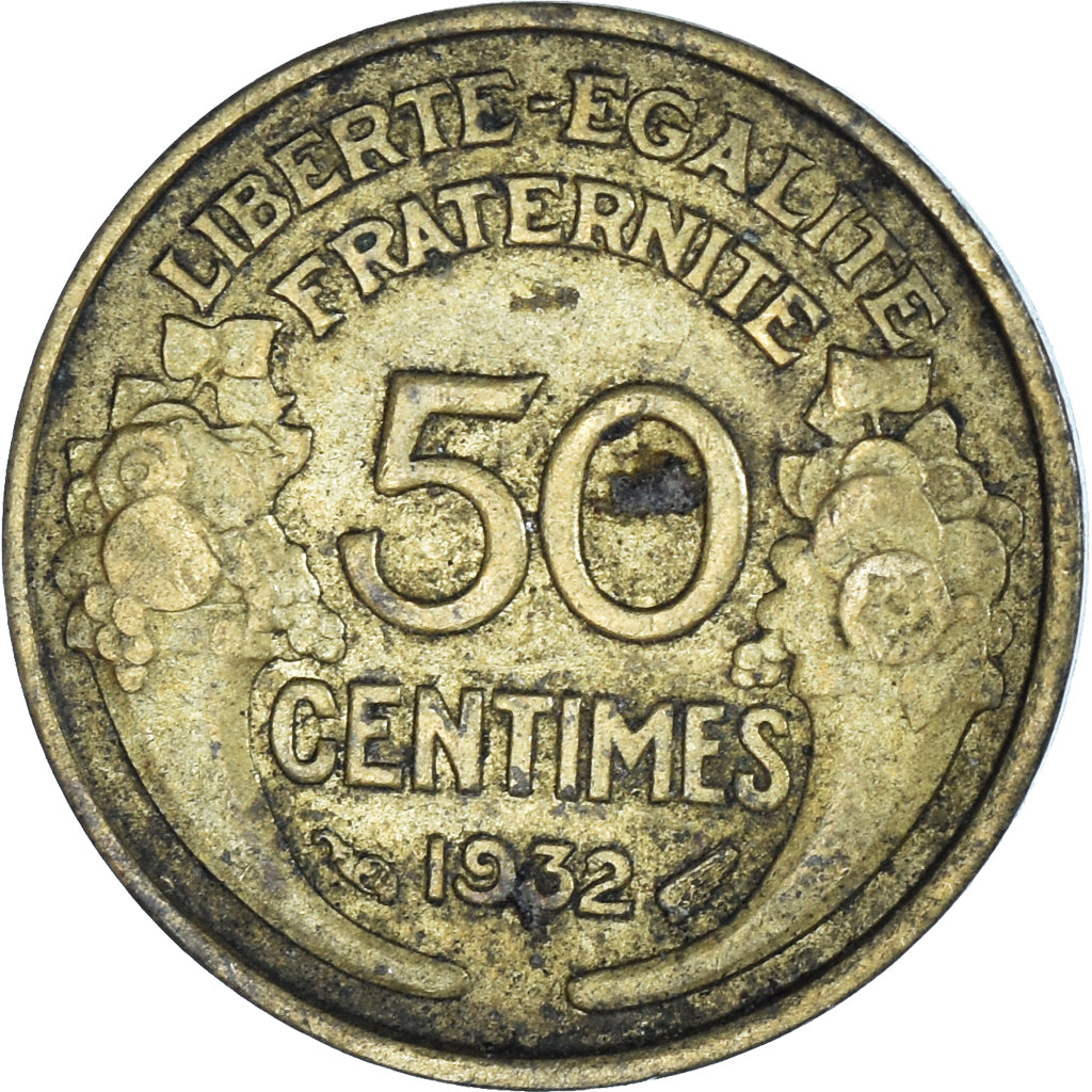Moneta, Francia, 50 Centimes, 1932