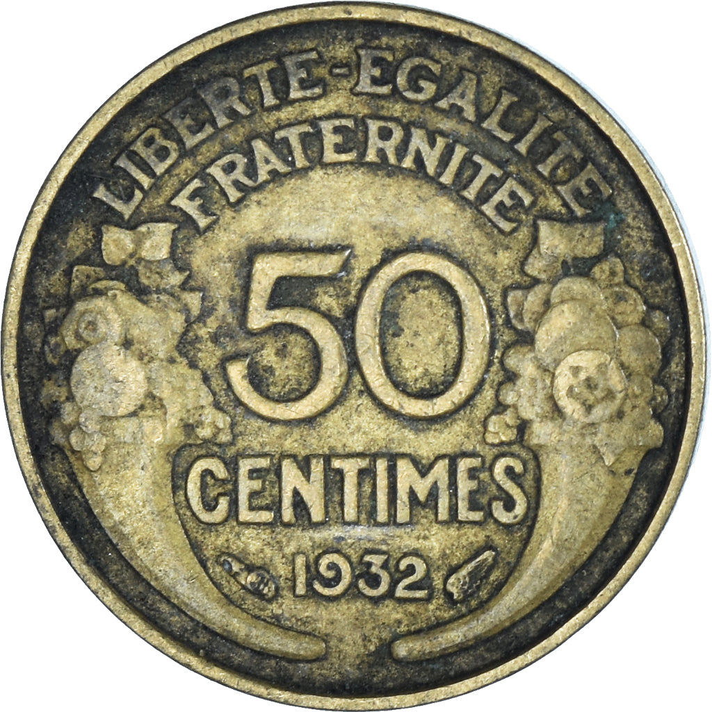 Moneta, Francia, 50 Centimes, 1932