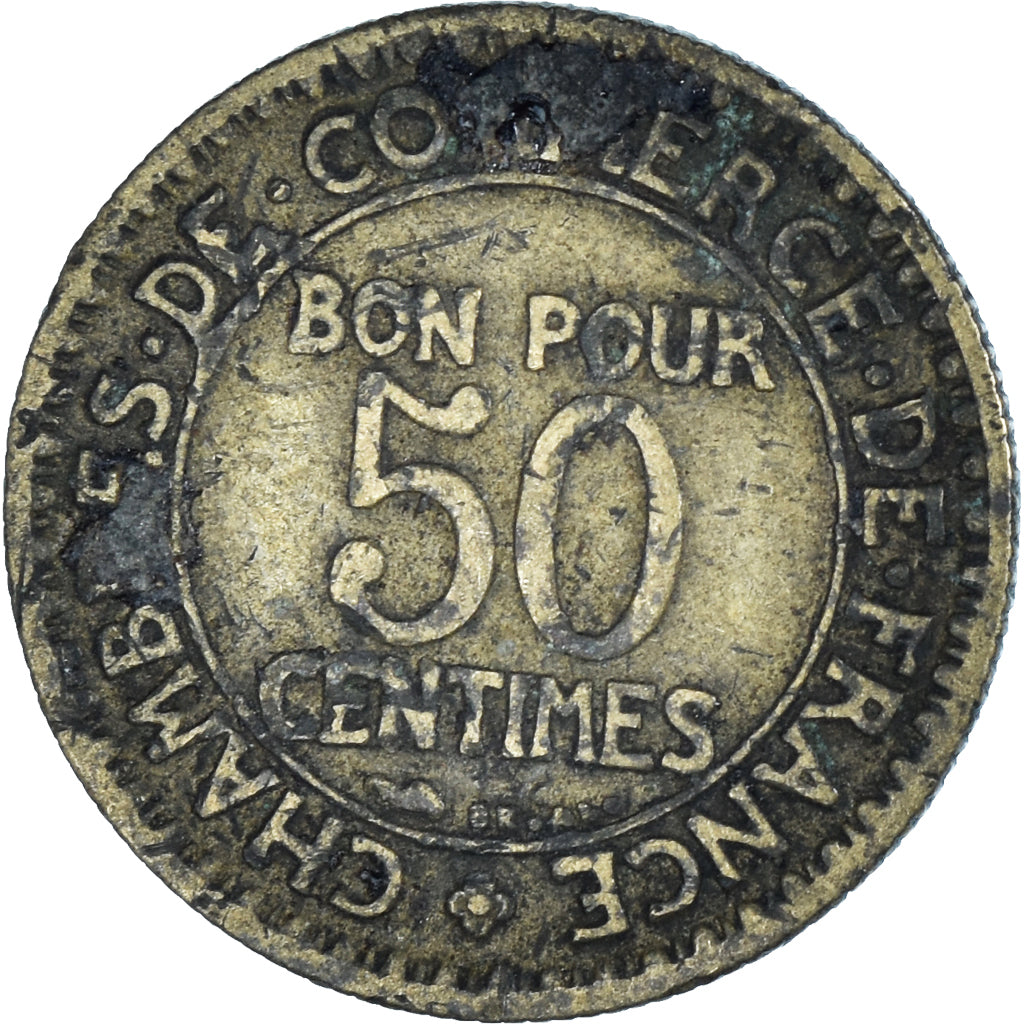 Coin, France, 50 Centimes, 1922