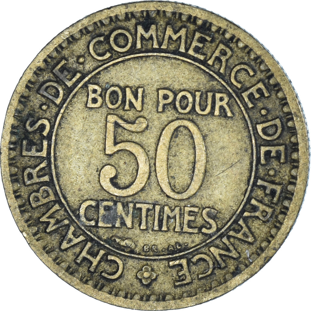 Coin, France, 50 Centimes, 1926