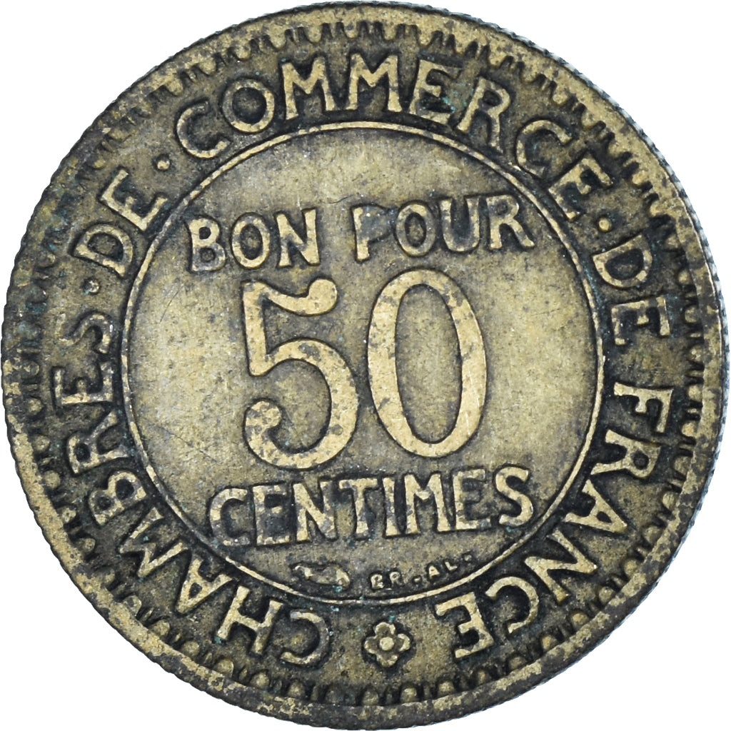 Coin, France, 50 Centimes, 1927