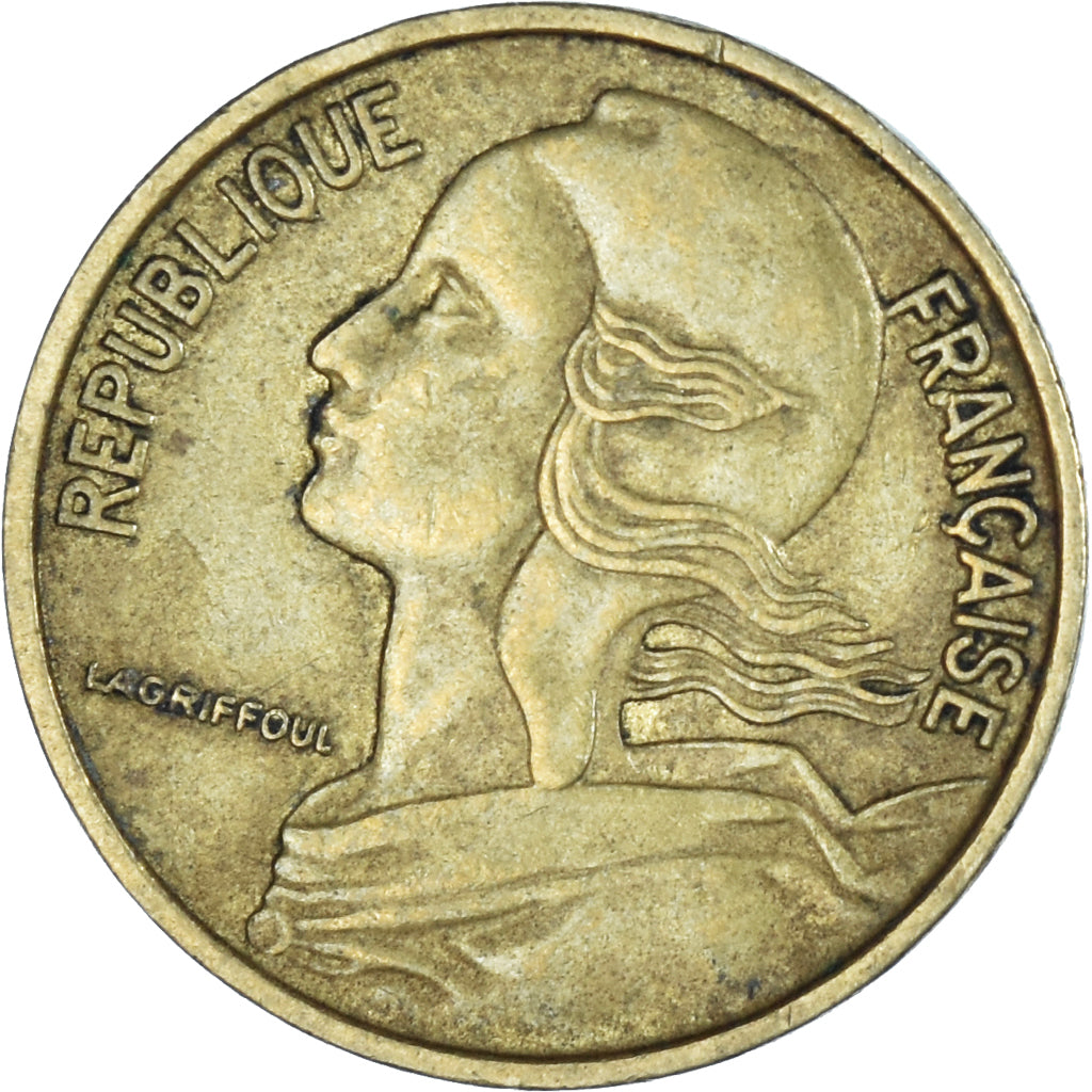 Coin, France, 5 Centimes, 1966