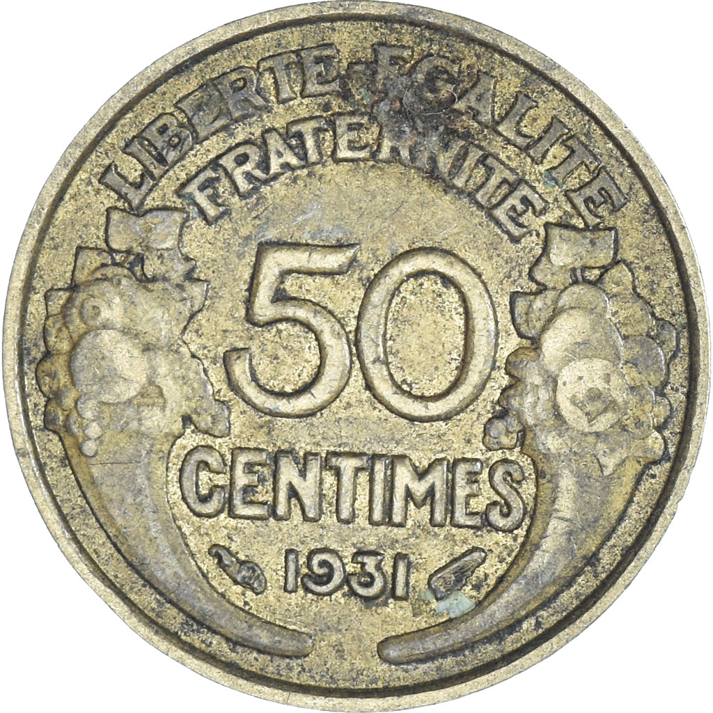 Moneta, Francia, 50 Centimes, 1931