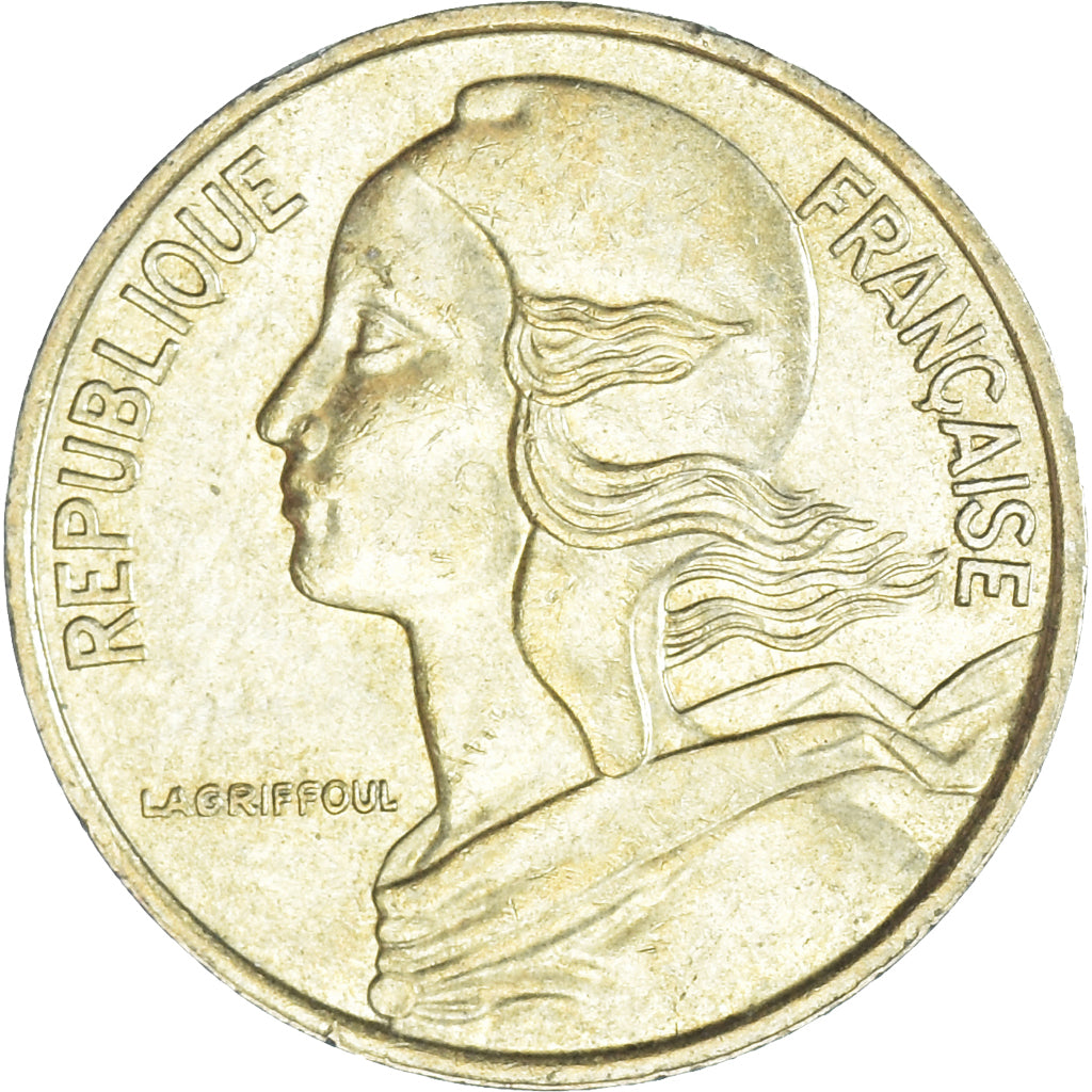 Münze, Frankreich, 5 Centimes, 1992