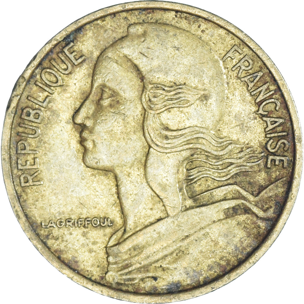 Moneta, Francia, 5 Centimes, 1971