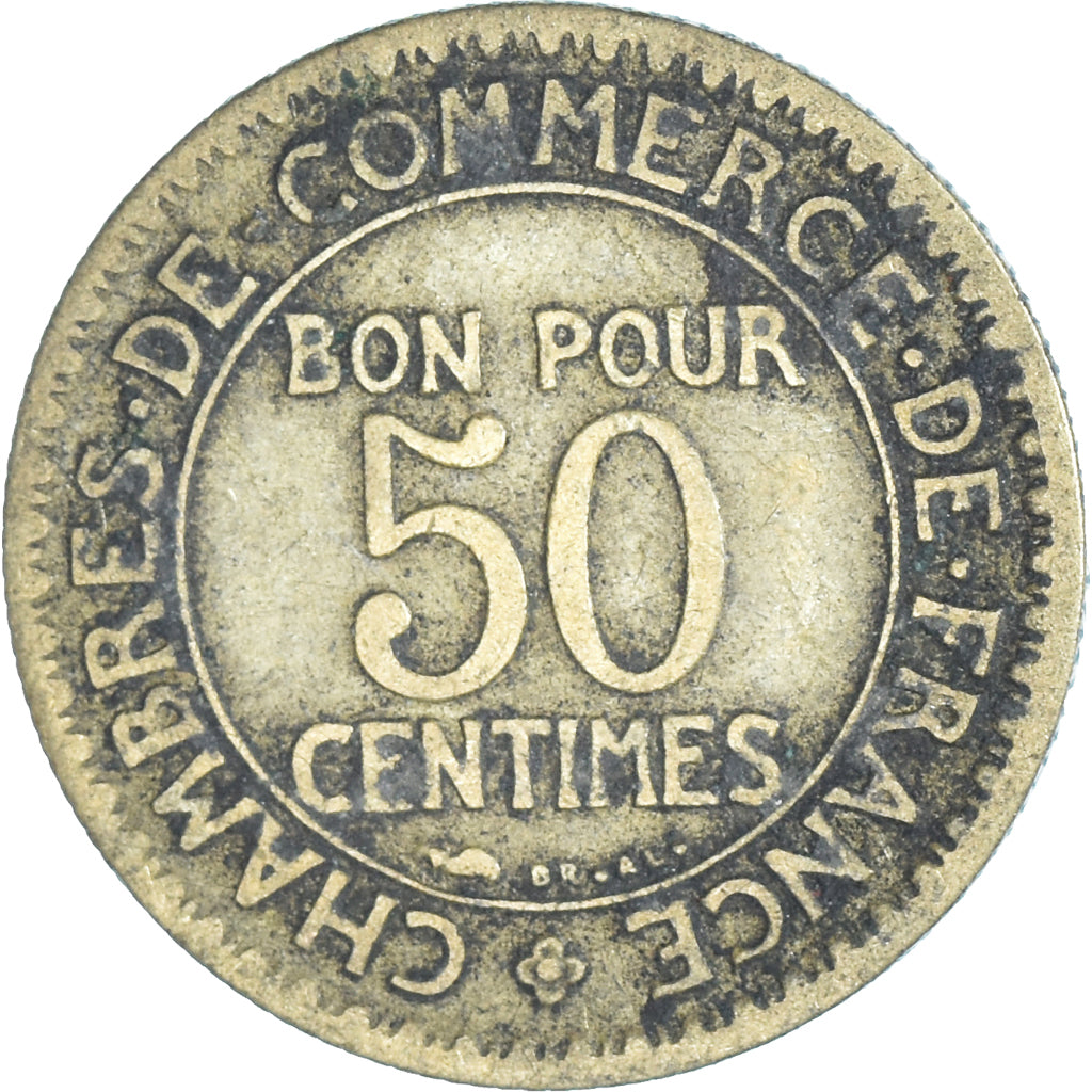 Coin, France, 50 Centimes, 1922
