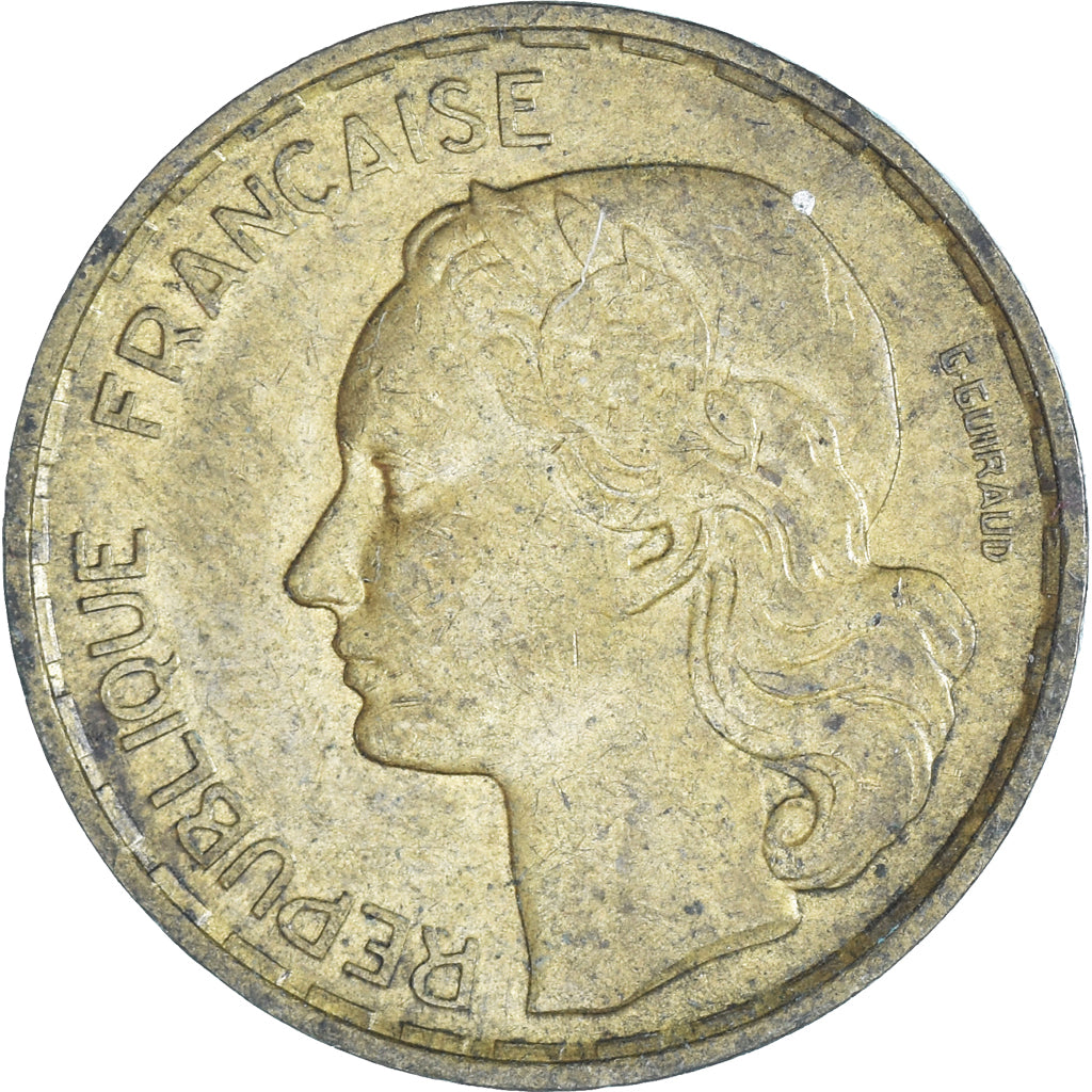 Moneta, Francja, 20 Francs, 1952