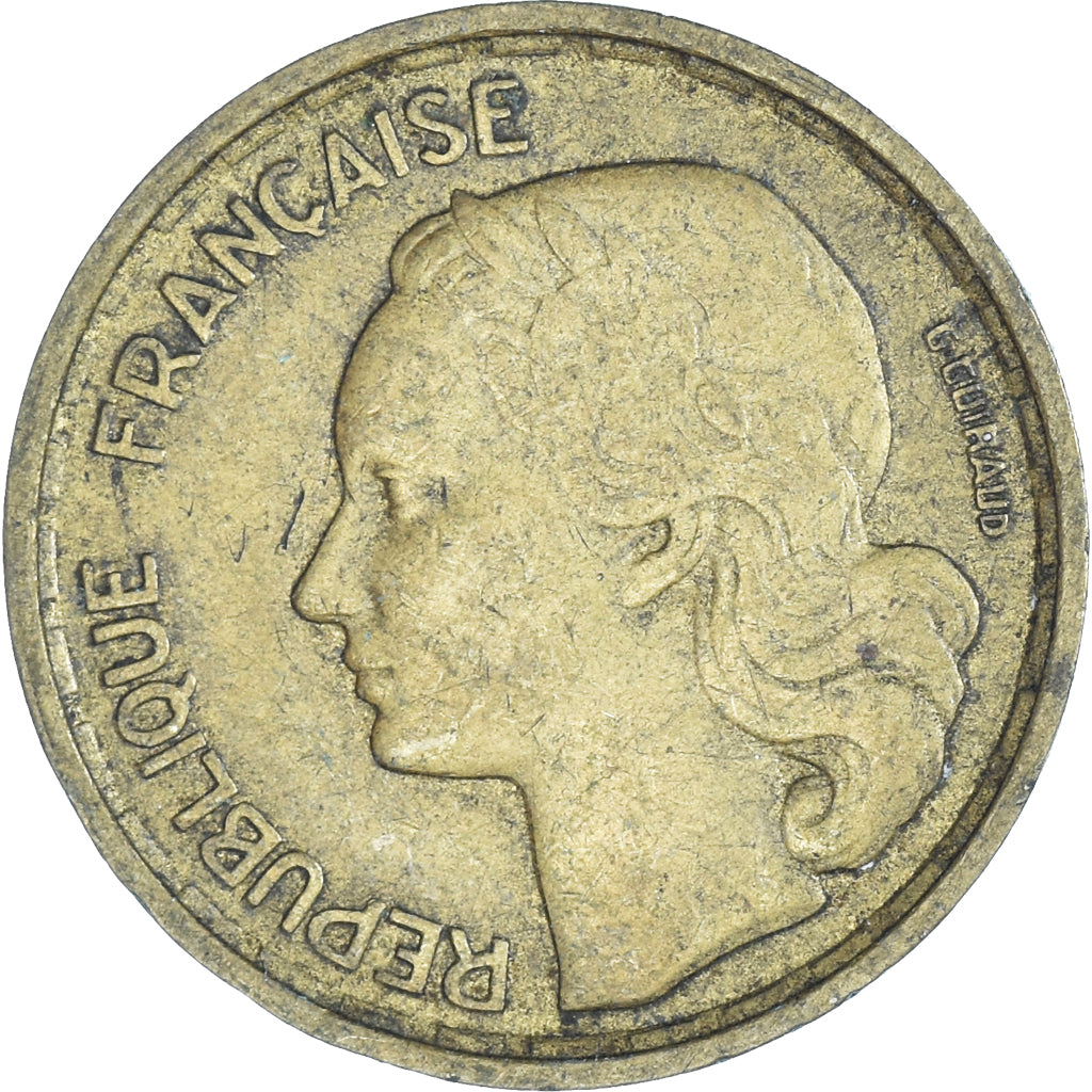 Moneda, Francia, 10 Francs, 1957