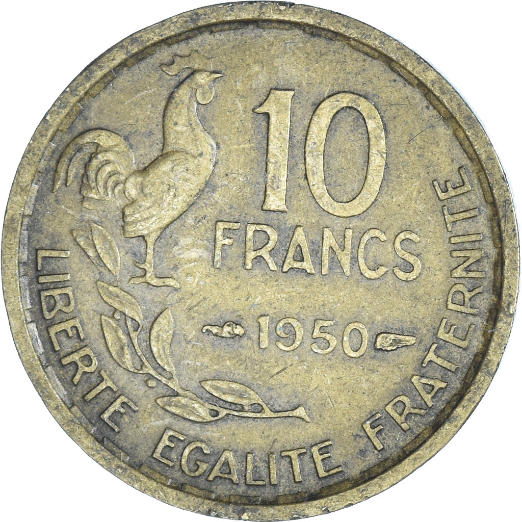 Münze, Frankreich, 10 Francs, 1950