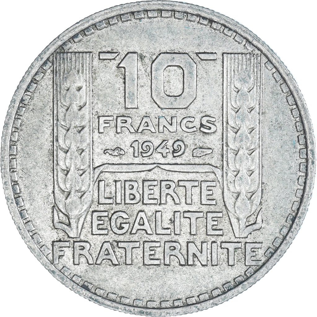 Moneda, Francia, 10 Francs, 1949