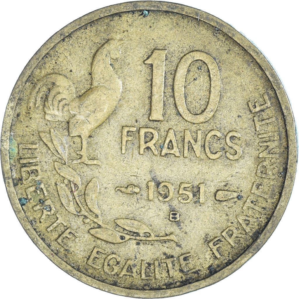 Münze, Frankreich, 10 Francs, 1951