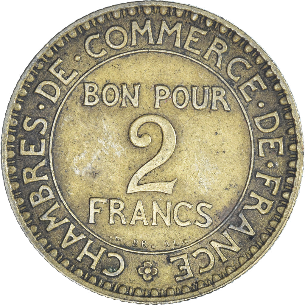 Moneda, Francia, 2 Francs, 1921