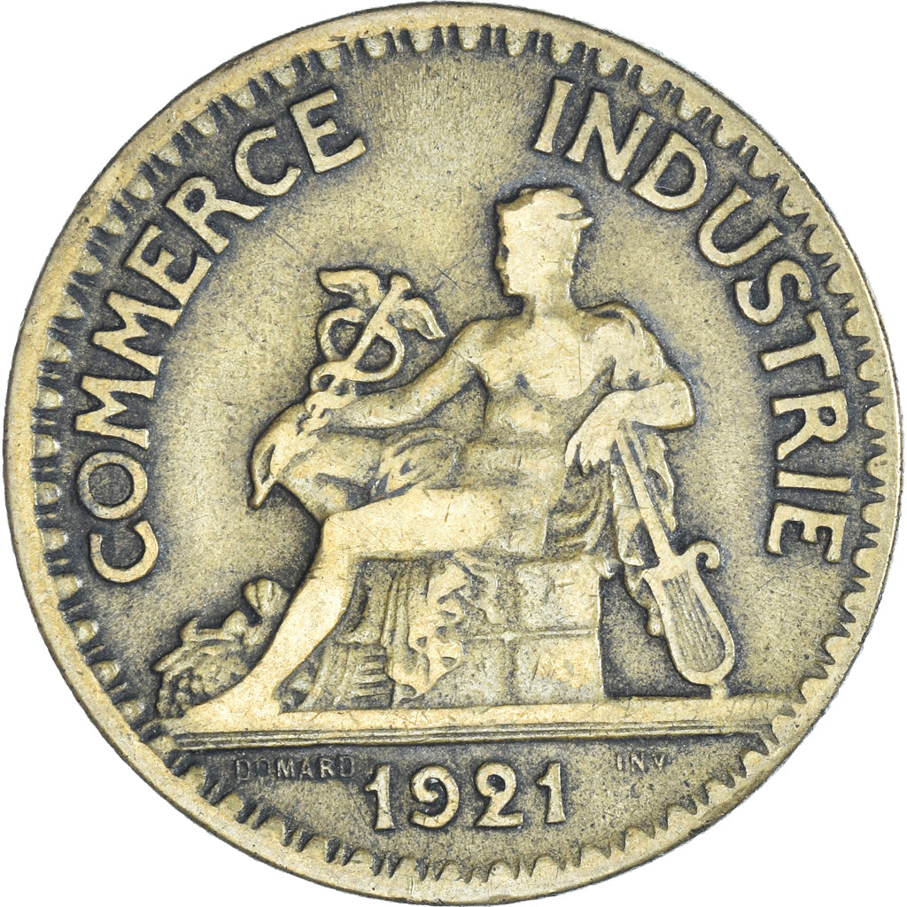 Moneta, Francia, 2 Francs, 1921
