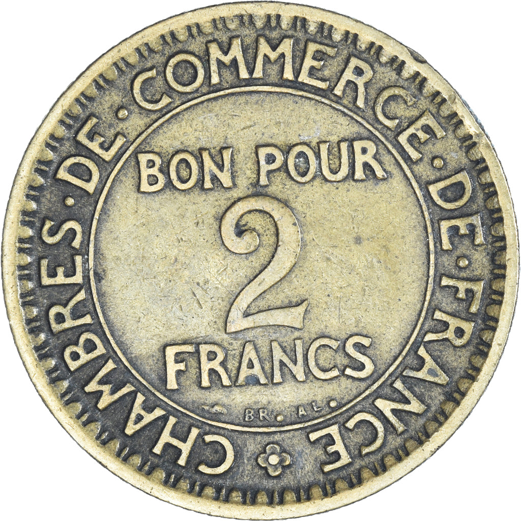 Moneta, Francia, 2 Francs, 1921