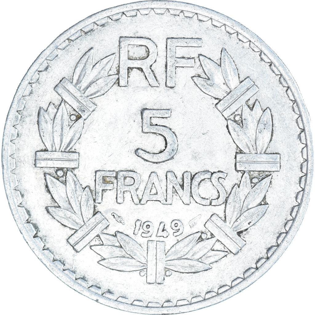 Moneda, Francia, 5 Francs, 1949