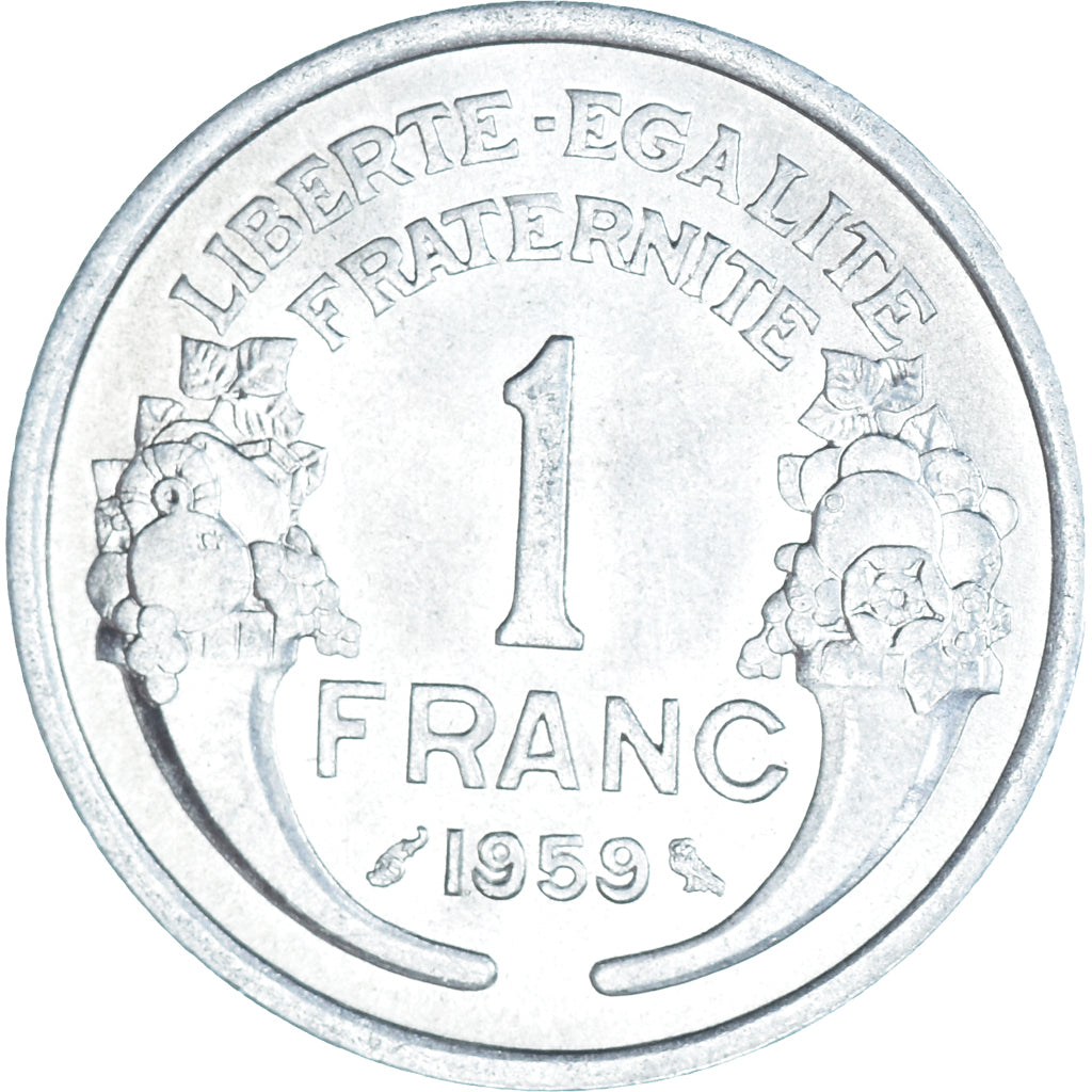 Münze, Frankreich, Franc, 1959