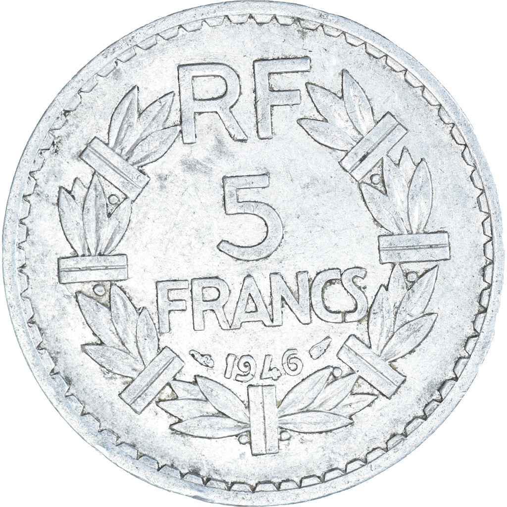 Moneda, Francia, 5 Francs, 1946
