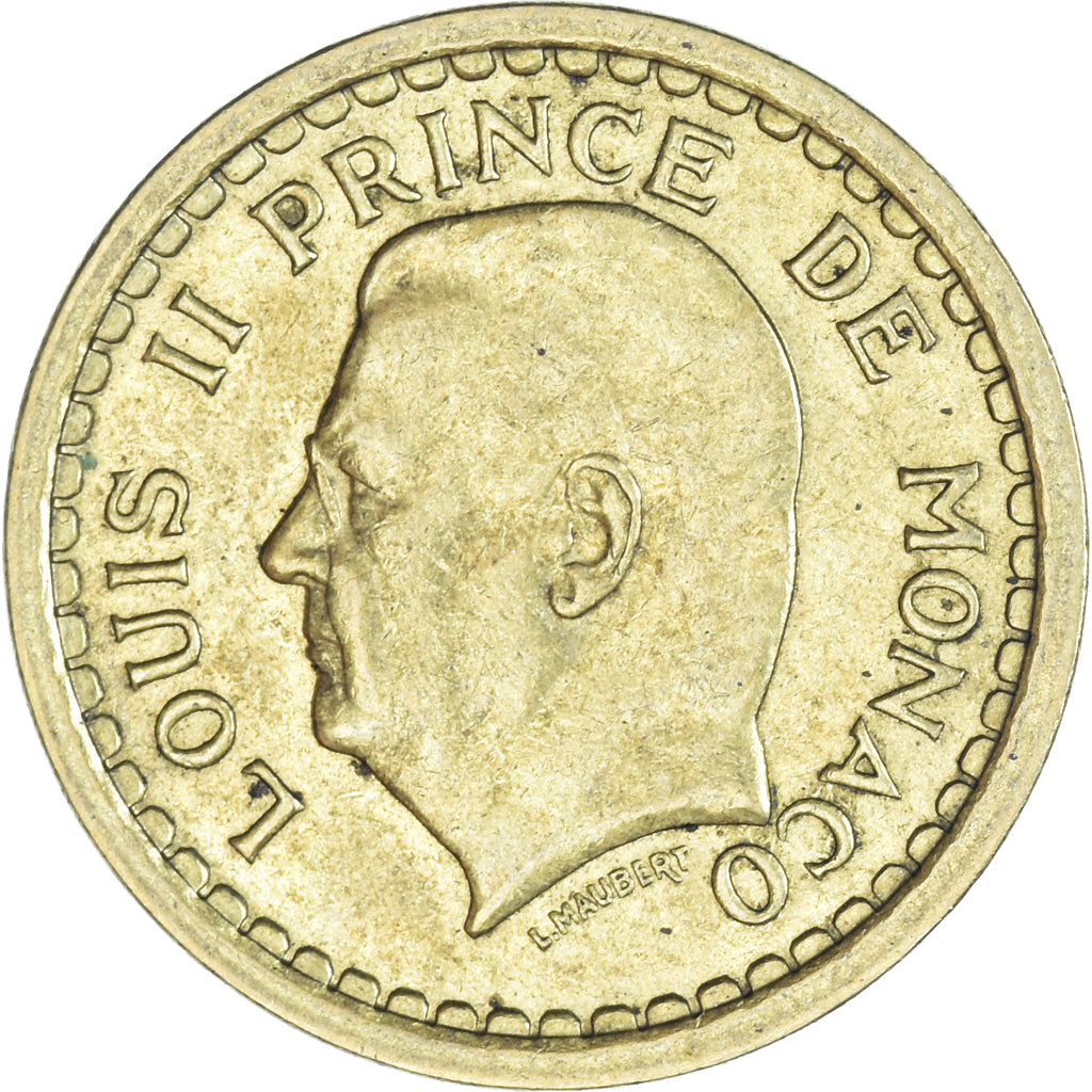 Coin, Monaco, Franc, 1943