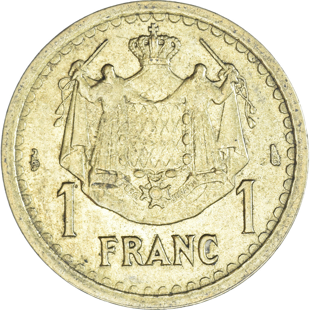 Coin, Monaco, Franc, 1943
