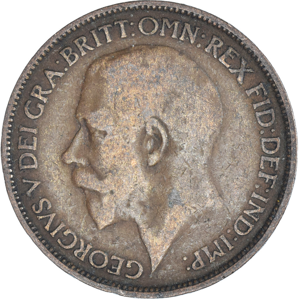 Moeda, Grã-Bretanha, 1/2 Penny, 1913