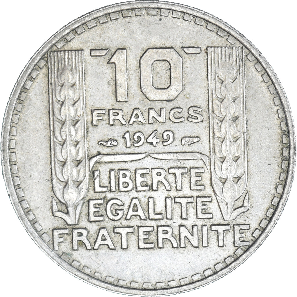 Moneda, Francia, 10 Francs, 1949