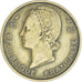 Coin, French West Africa, 25 Francs, 1956