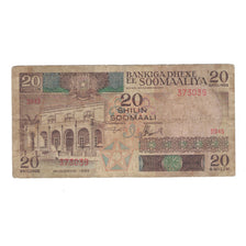 Banknote, Somalia, 20 Shilin = 20 Shillings, 1983, KM:33a, VG(8-10)