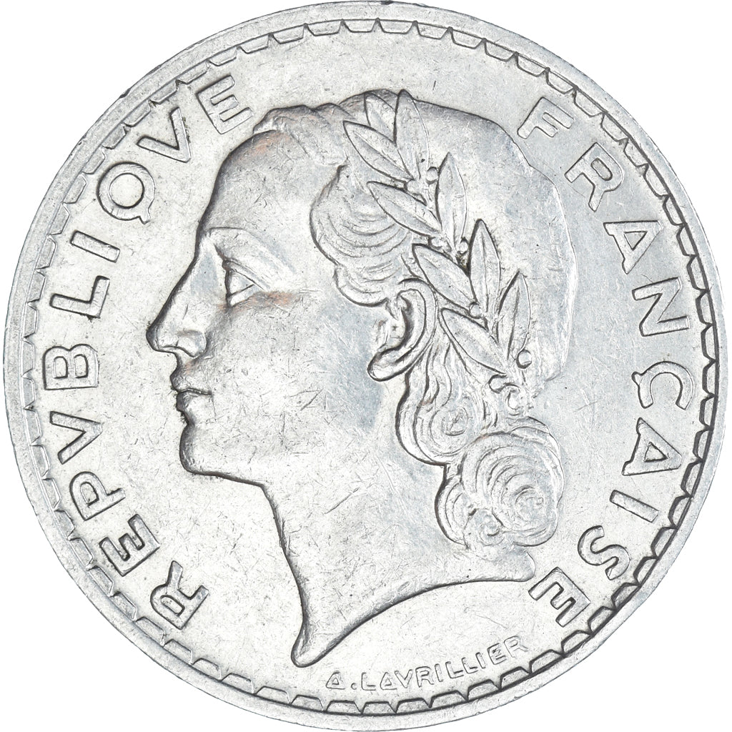 Münze, Frankreich, 5 Francs, 1933