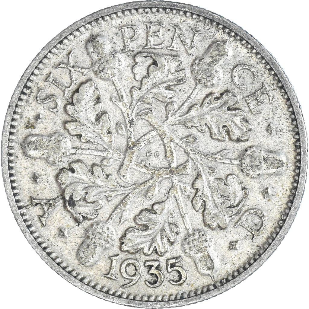 Moneta, Gran Bretagna, 6 Pence, 1935