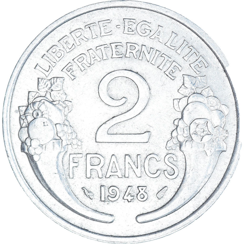 Münze, Frankreich, 2 Francs, 1948