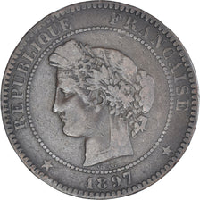 Moneta, Francja, 10 Centimes, 1897