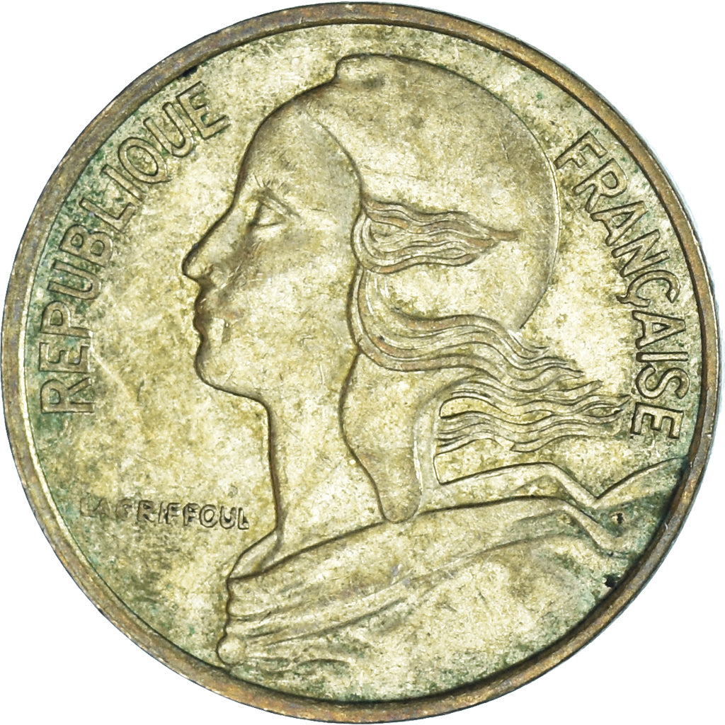 Moneda, Francia, 5 Centimes, 1990