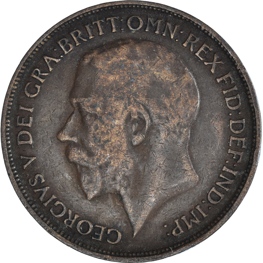 Moeda, Grã-Bretanha, Penny, 1918
