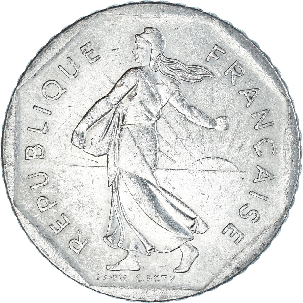 Moeda, França, 2 Francs, 1981