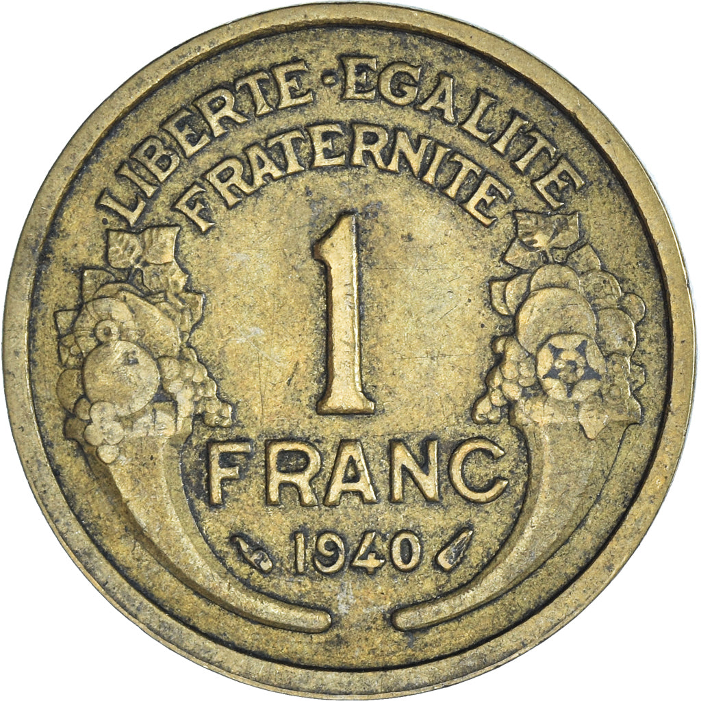 Moneta, Francia, Franc, 1940