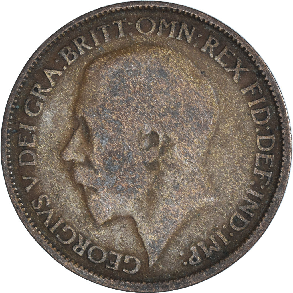 Moneta, Wielka Brytania, 1/2 Penny, 1911