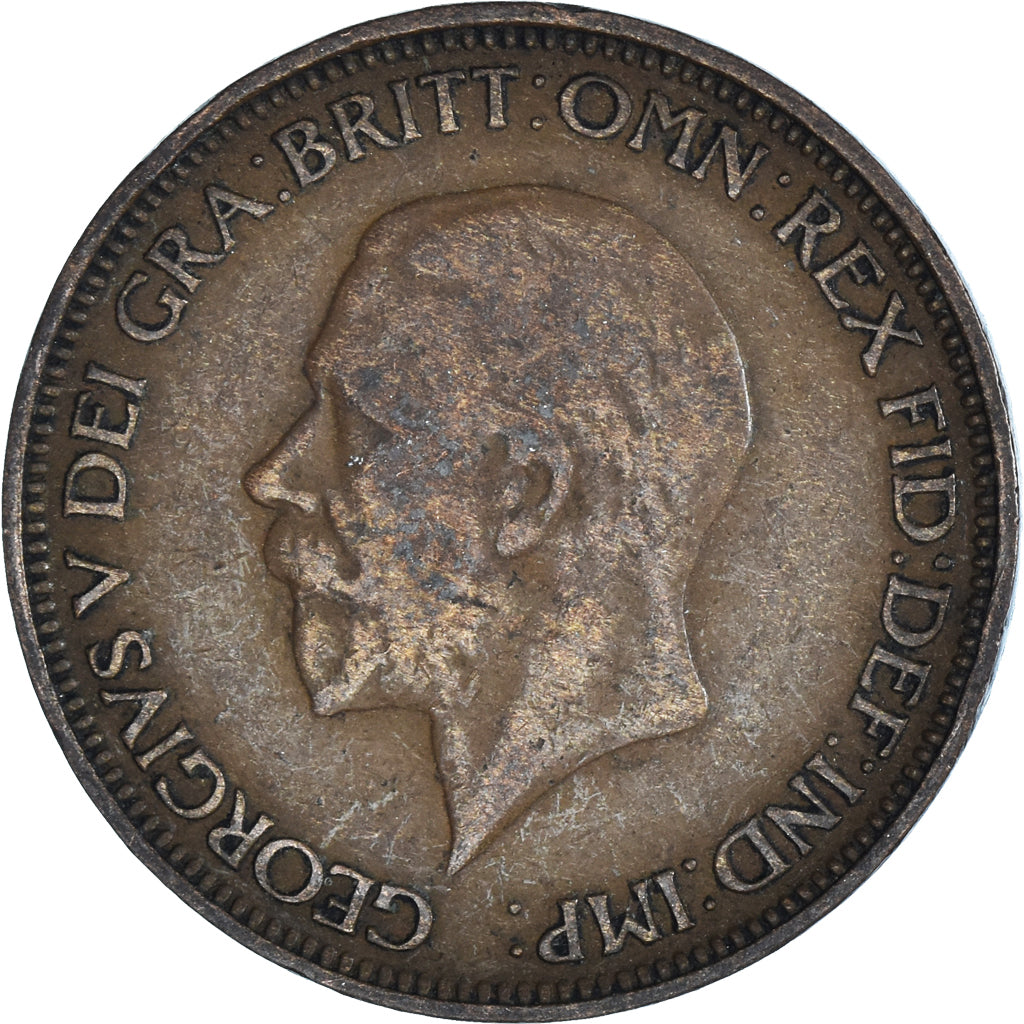 Moneda, Gran Bretaña, 1/2 Penny, 1930