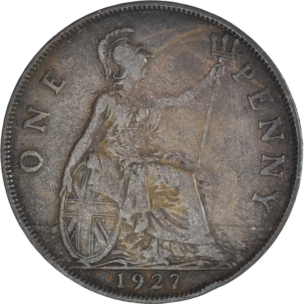 Coin, Great Britain, Penny, 1927